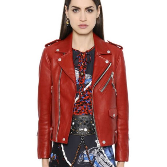 COACH MOTOR leather JACKET - Picture 1 of 10